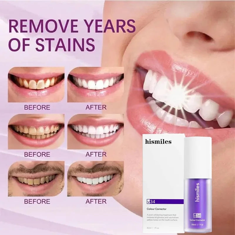 V34 SmileKit Purple Toothpaste