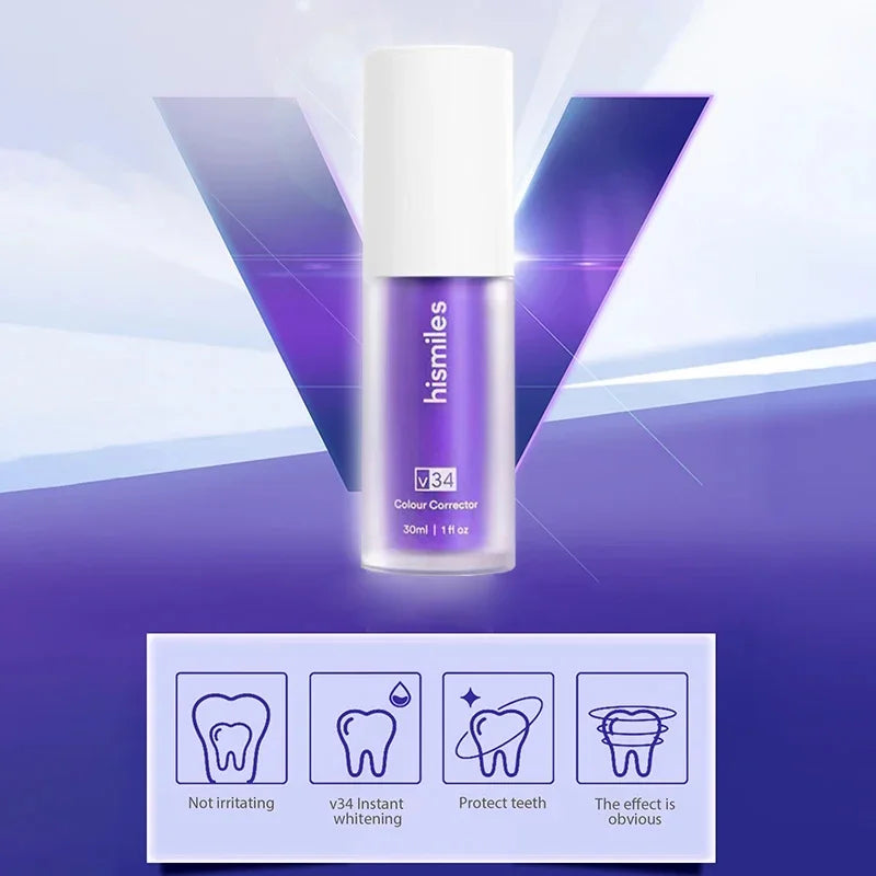 V34 SmileKit Purple Toothpaste